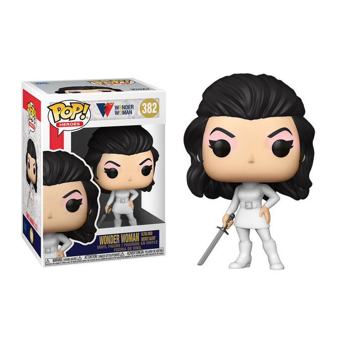 Funko Pop Heroes: Wonder Woman 80 - Mujer Maravilla Agente Secreto