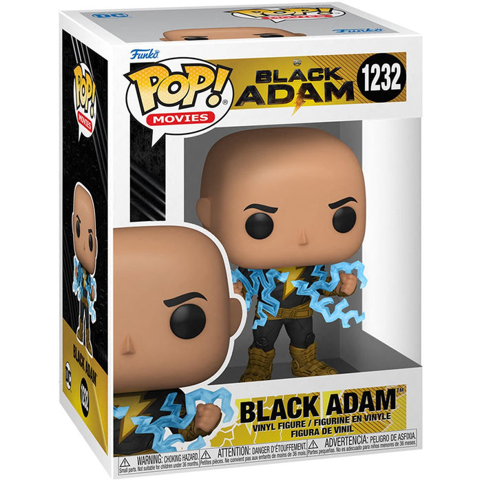 Funko Pop Movies: Black Adam - Black Adam con Relampago