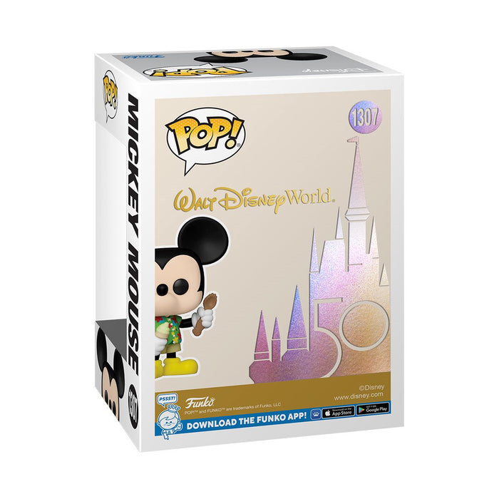 Funko Pop Disney: Walt Disney World 50 Aniversario - Aloha Mickey