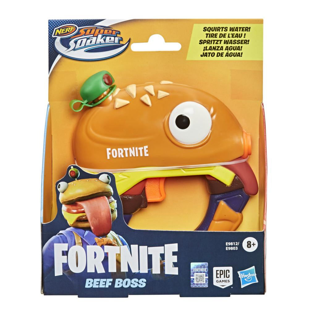 Supersoaker: Fortnite - Pistola Ms Beef Boss Lanzador De Agua Liquidacion