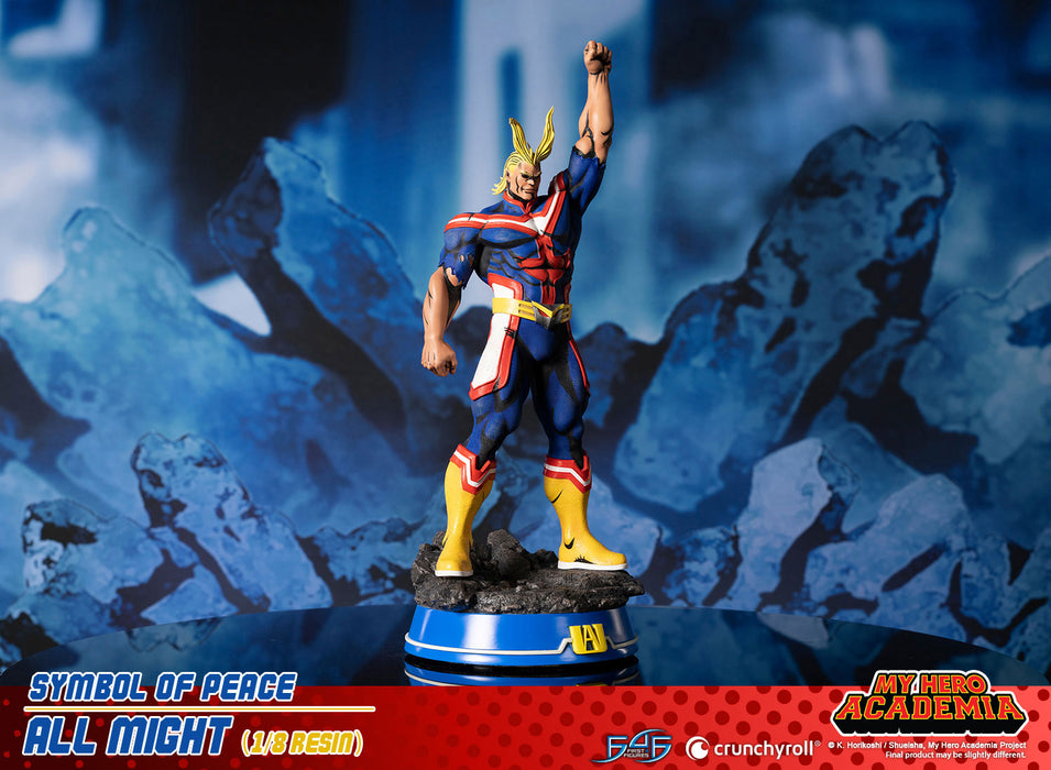 First 4 Figures: My Hero Academia - All Might Simbolo de la Paz Escala 1/8