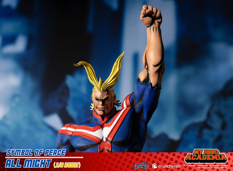 First 4 Figures: My Hero Academia - All Might Simbolo de la Paz Escala 1/8