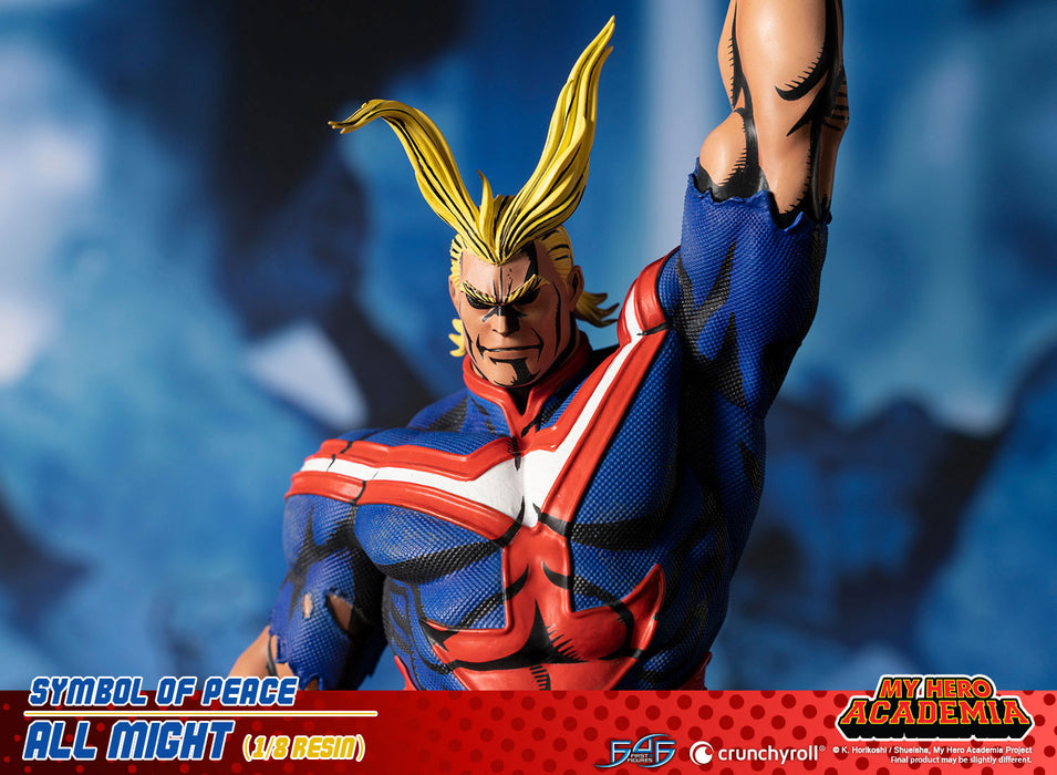 First 4 Figures: My Hero Academia - All Might Simbolo de la Paz Escala 1/8