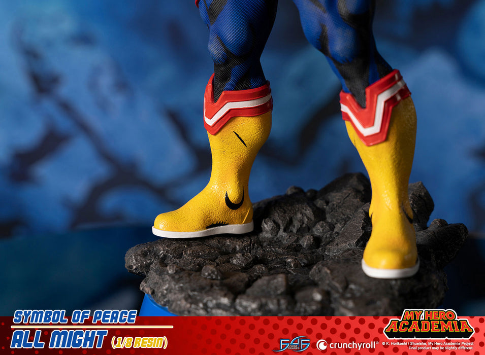 First 4 Figures: My Hero Academia - All Might Simbolo de la Paz Escala 1/8