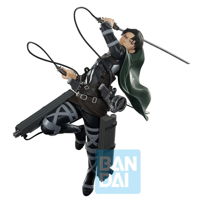 Bandai Tamashii Nations: Attack On Titan - Levi Ackerman Freedom Seeking Estatua Ichibansho