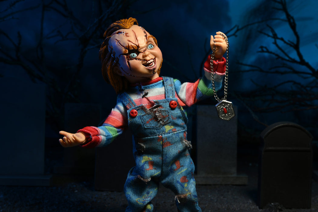 Neca Figura de Accion: Novia de Chucky - Chucky y Tiffany 8 Pulgadas