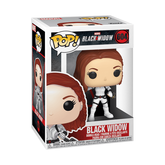 Funko Pop Marvel: Black Widow - Viuda Negra Traje Blanco