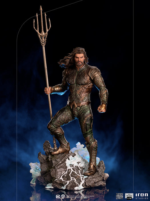 IRON Studios: DC Justice League Snyder Cut - Aquaman BDS Escala de Arte 1/10