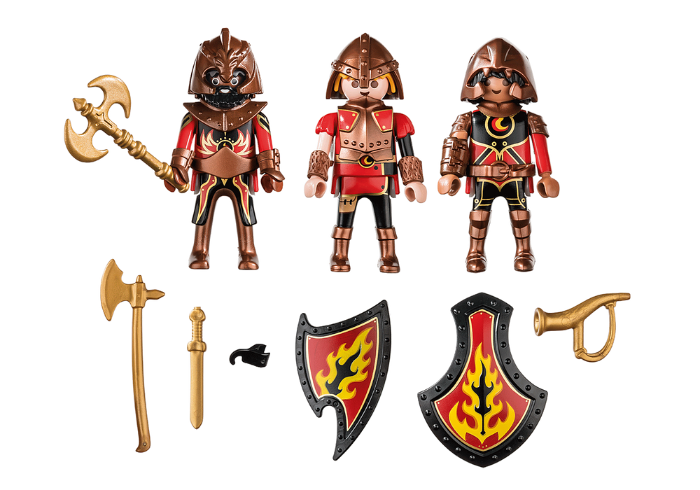 Playmobil Novelmore: Set de 3 Bandidos de Burnham 70672