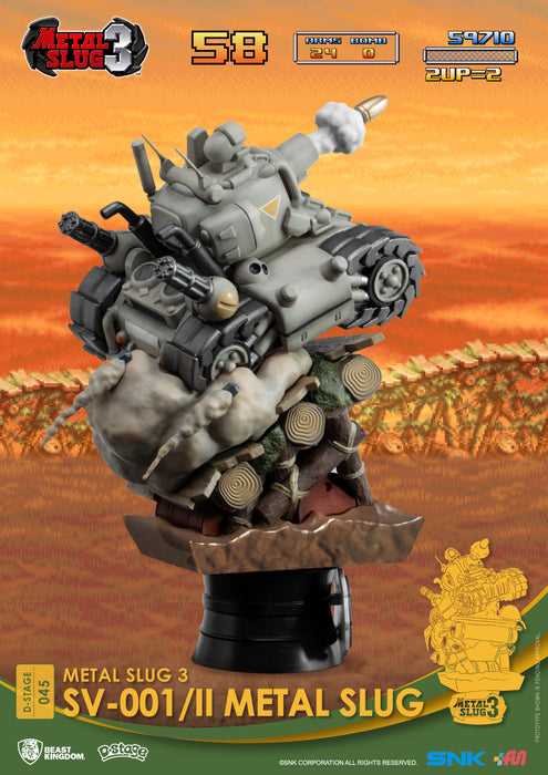 Beast Kingdom Diorama Stage: Metal Slug 3 - SV-001/II Metal Slug DS-045