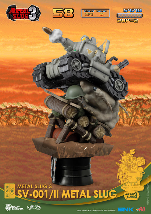 Beast Kingdom Diorama Stage: Metal Slug 3 - SV-001/II Metal Slug DS-045