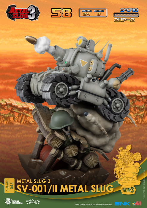 Beast Kingdom Diorama Stage: Metal Slug 3 - SV-001/II Metal Slug DS-045