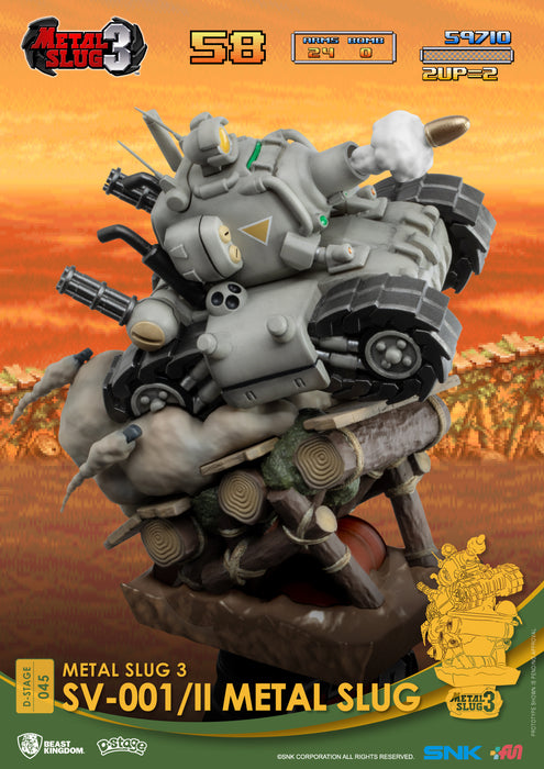 Beast Kingdom Diorama Stage: Metal Slug 3 - SV-001/II Metal Slug DS-045