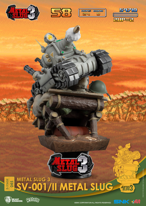 Beast Kingdom Diorama Stage: Metal Slug 3 - SV-001/II Metal Slug DS-045