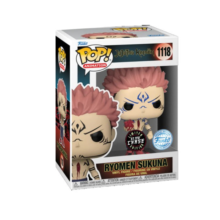 Funko Pop Animation: Jujutsu Kaisen - Sukuna Con Corazon Exclusivo