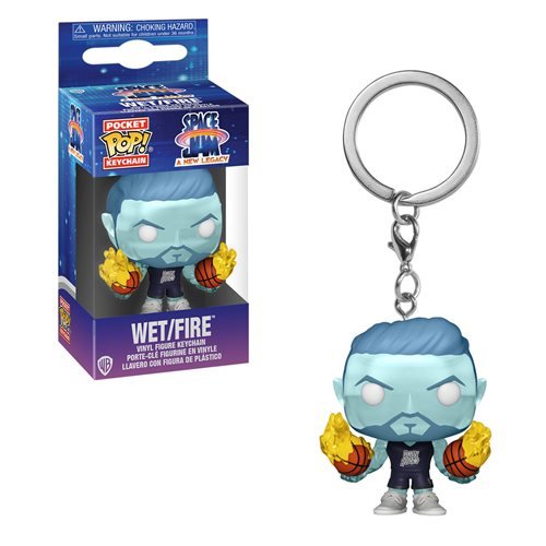 Funko Pocket Pop Keychain: Space Jam - Wet Fire Llavero