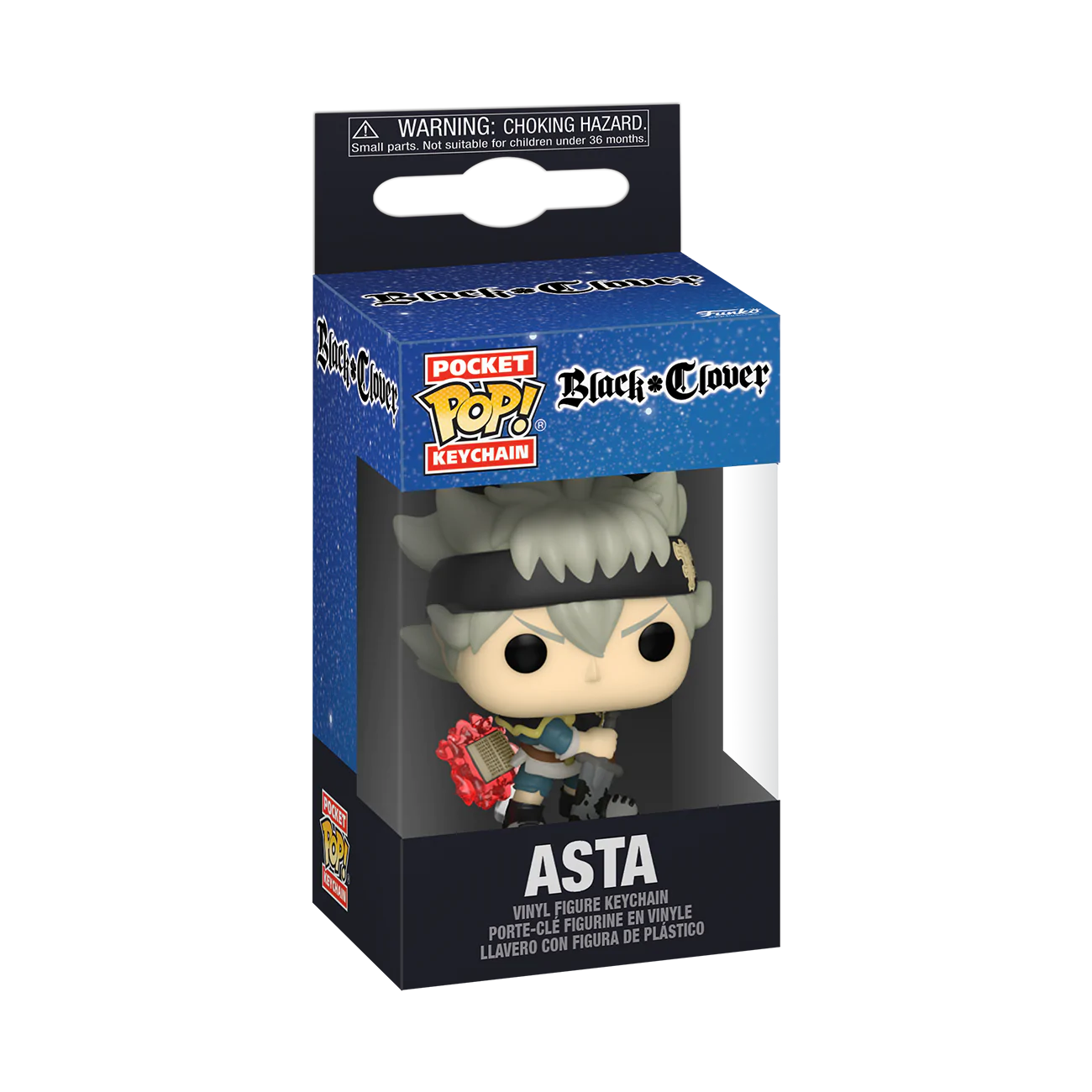 Funko Pop Keychain: Black Clover - Asta Llavero