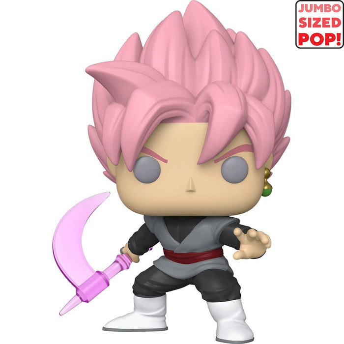 Funko Pop Jumbo: Dragon Ball Super - Goku Black con arma 10 Pulgadas