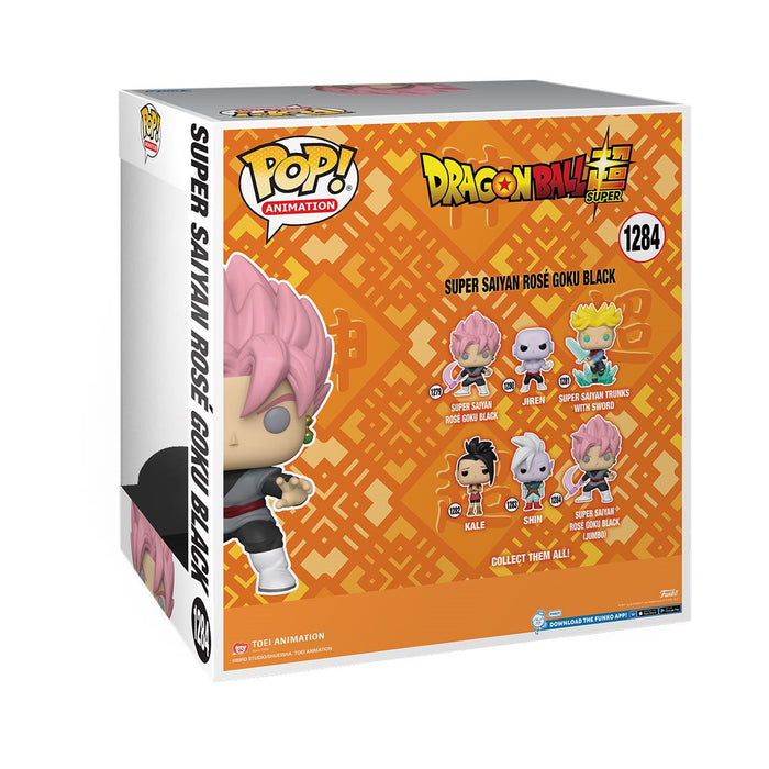 Funko Pop Jumbo: Dragon Ball Super - Goku Black con arma 10 Pulgadas