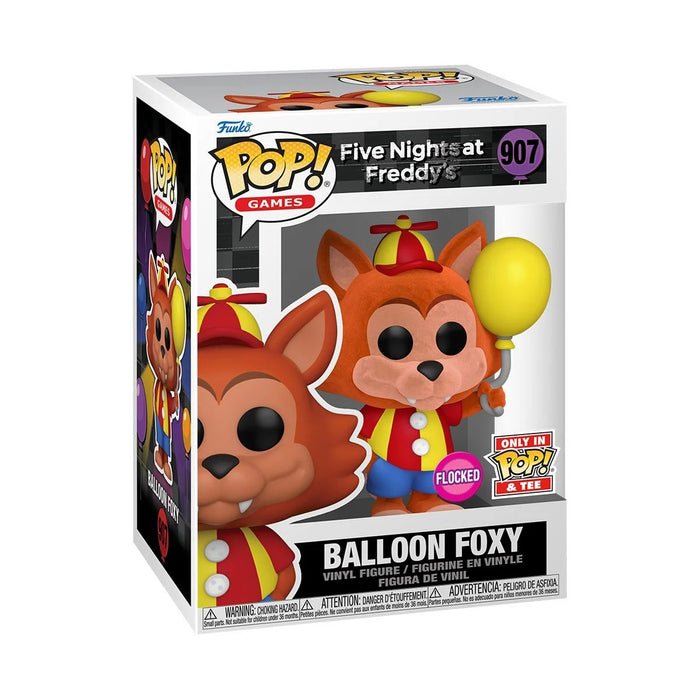 Funko Pop & Tee: Five Nights at Freddys - Foxy con Globo Playera Mediana