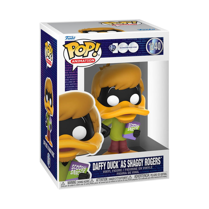 Funko Pop Animation: Warner Bros 100 Aniversario - Pato Lucas como Shaggy