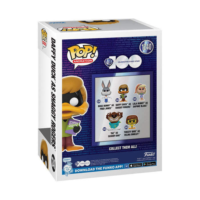 Funko Pop Animation: Warner Bros 100 Aniversario - Pato Lucas como Shaggy