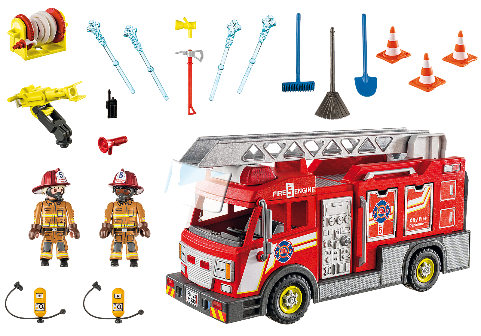 Playmobil City Action: Camion de Bomberos 71233