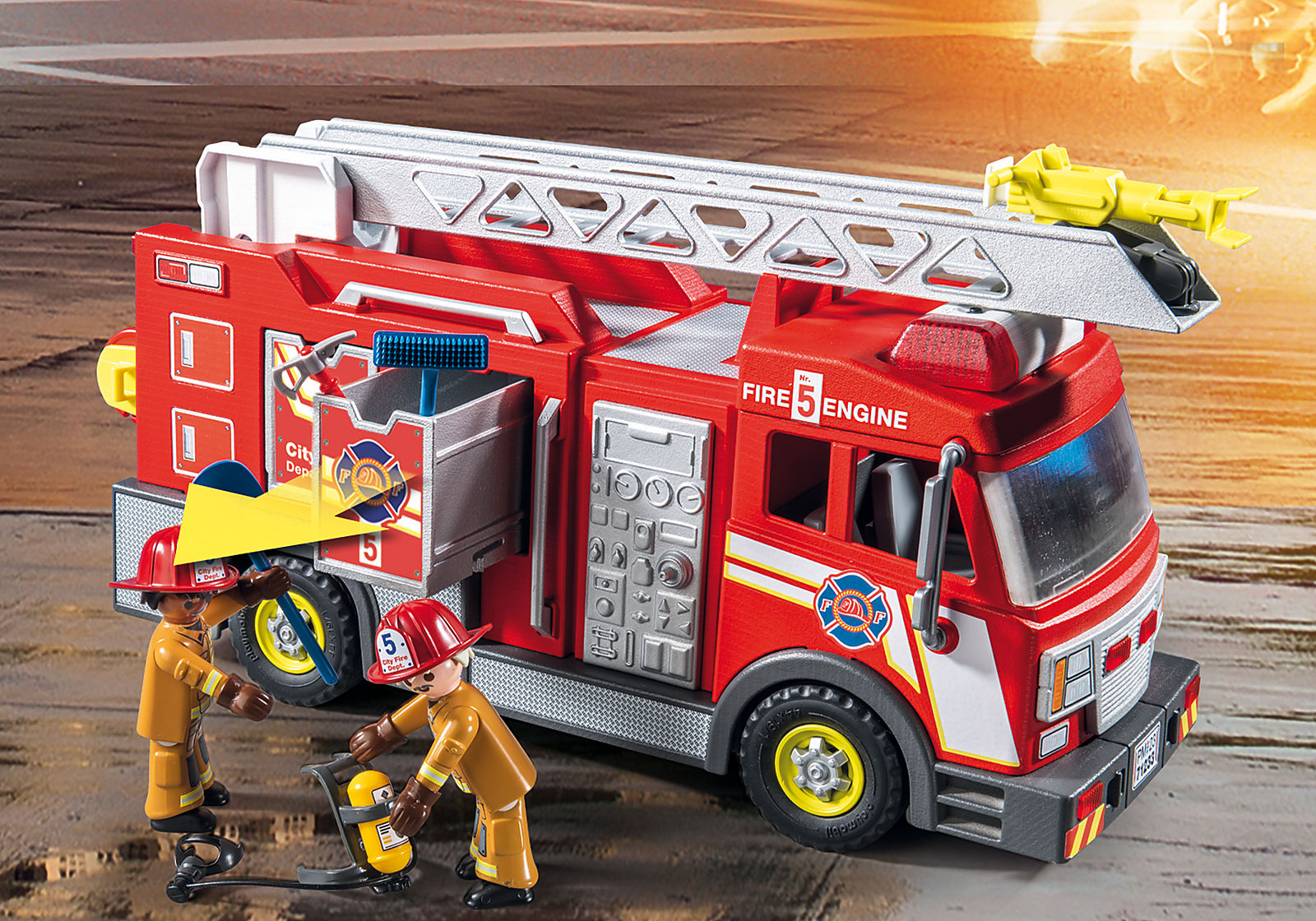 Playmobil City Action: Camion de Bomberos 71233