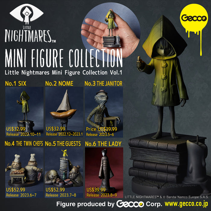 Gecco Figures: Little Nightmares - The Lady Minifigura