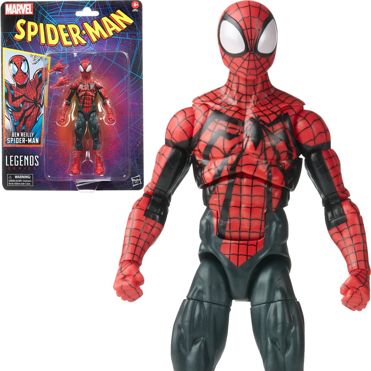 Figura Spider-Man Hasbro Marvel 10 Pulgadas