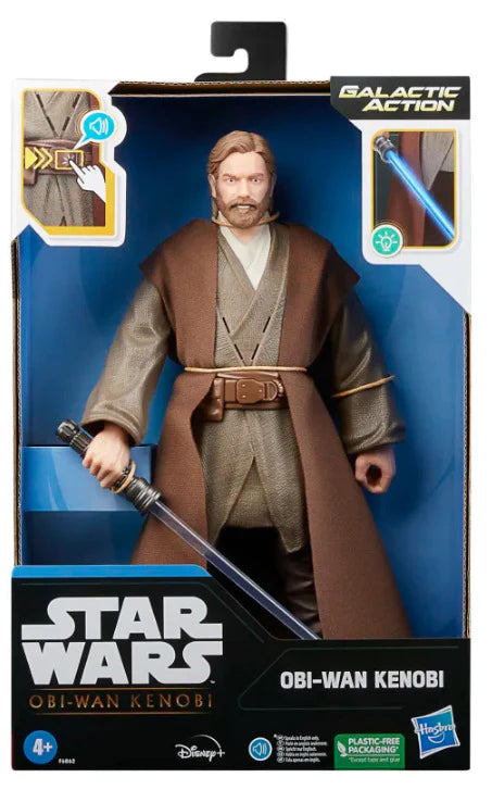 Star Wars Galactic Action: Obi Wan Kenobi - Obi Wan Kenobi Figura