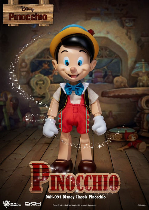 Beast Kingdom Dynamic Action Heroes: Disney - Pinocchio DAH-091