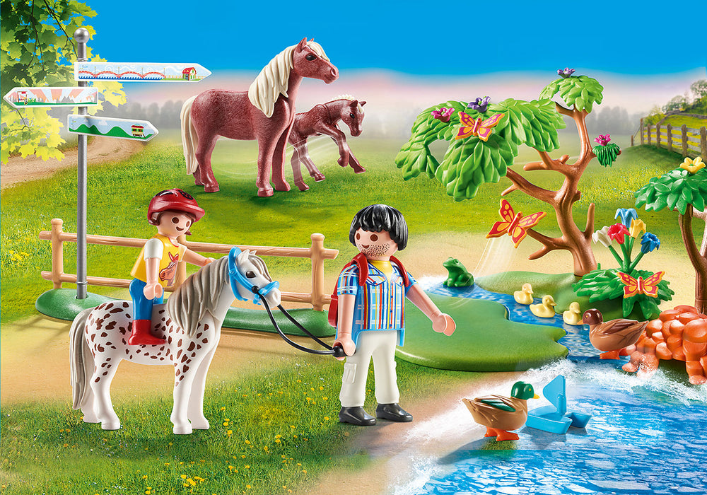 Playmobil Country: Paseo En Poni 70512