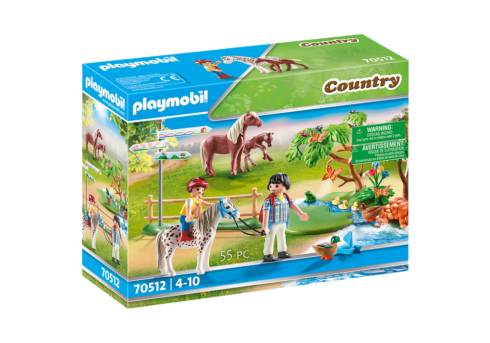 Playmobil Country: Paseo En Poni 70512