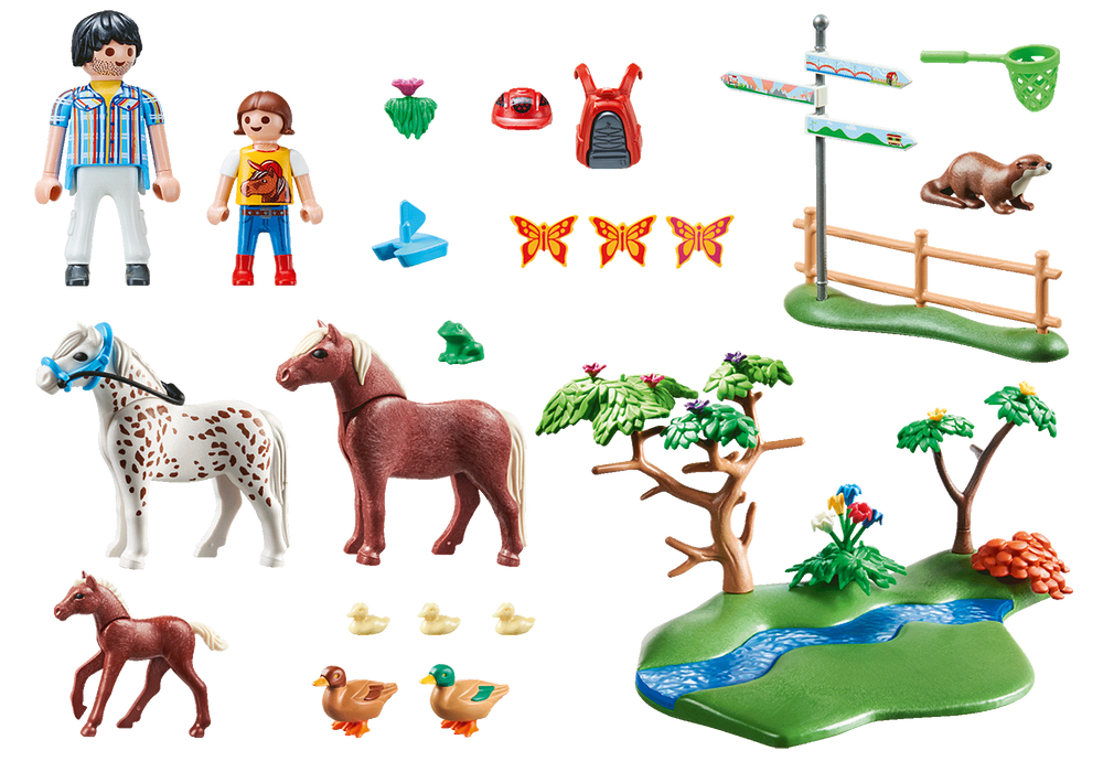 Playmobil Country: Paseo En Poni 70512