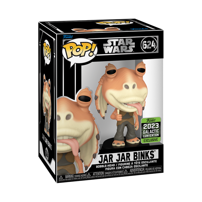 Funko Pop Star Wars: Star Wars - Jar Jar Binks Galactic Convention 2023 Exclusivo