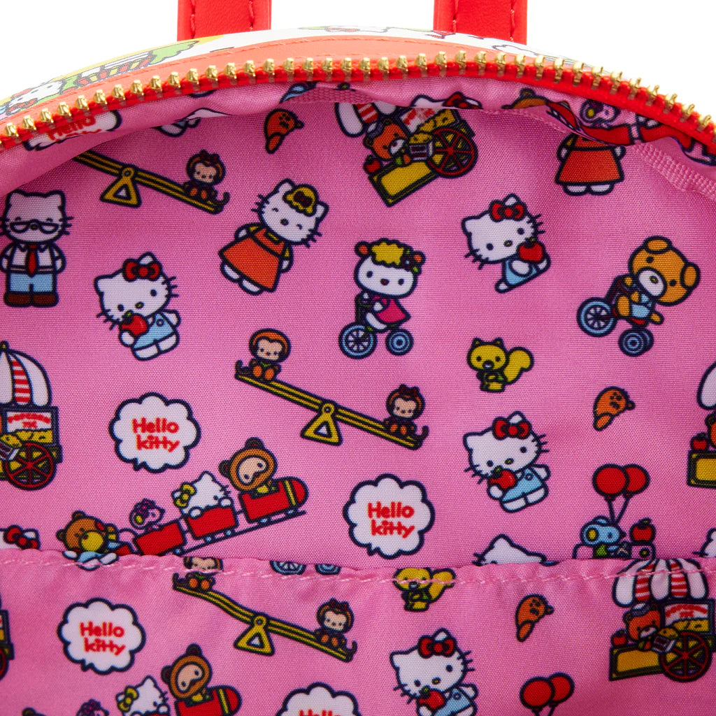 Loungefly X Sanrio: Hello Kitty - Rueda De La Fortuna Mini Mochila