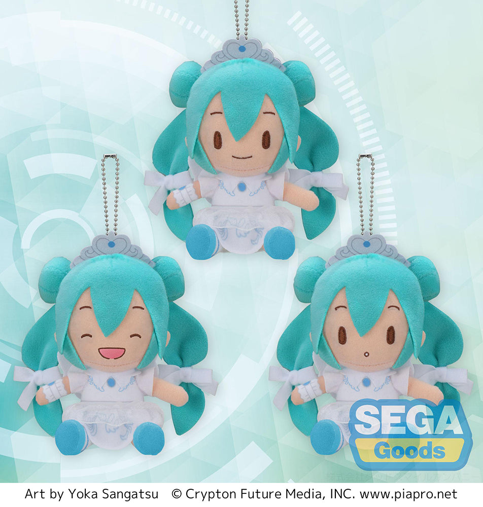 Sega Plushies Fluffy Plush: Hatsune Miku Series - Hatsune Miku 15 Aniversario Peluche