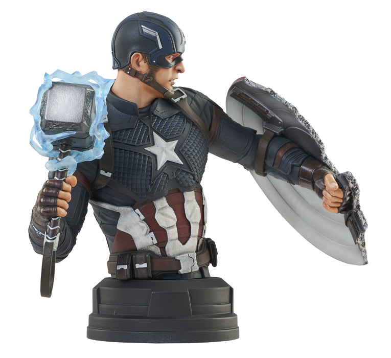 Diamond Select Toys Bust: Marvel Avengers Endgame - Capitan America Escala 1/6