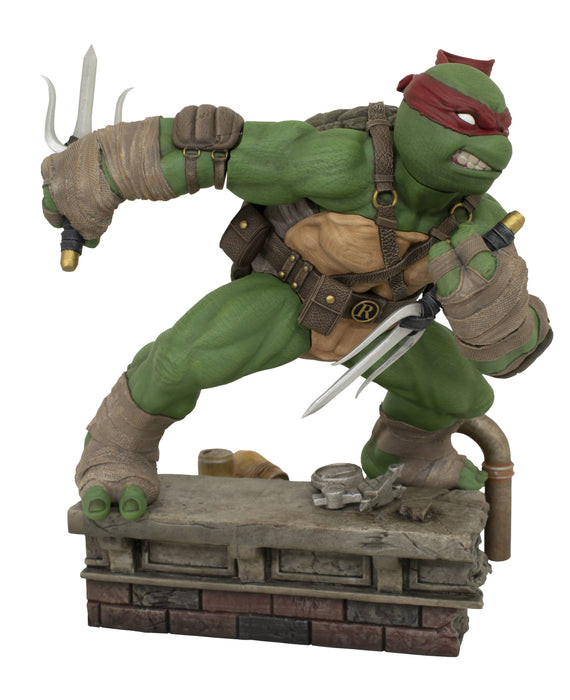 Diamond Select Toys Statue Gallery: TMNT Tortugas Ninjas - Rafael Deluxe 9 Pulgadas