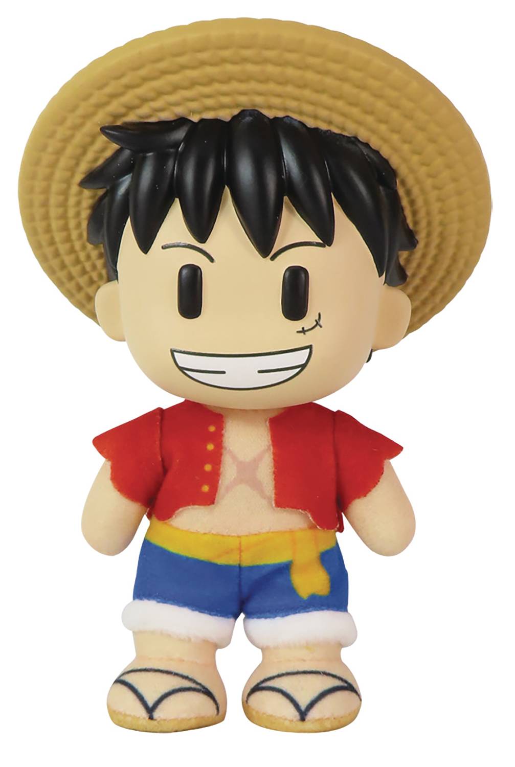 Great Eastern Figurekey: One Piece - Luffy Peluche 4.5 Pulgadas