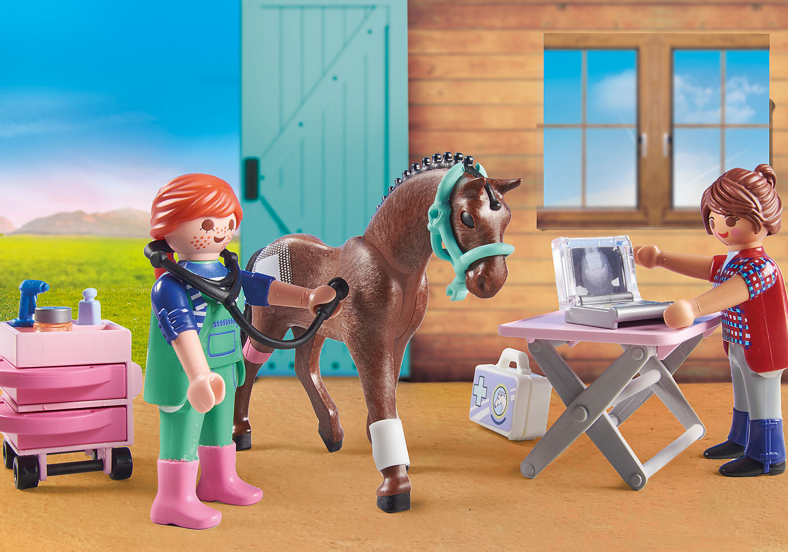 Playmobil - Cheval - Country - 28 pièces - 70294