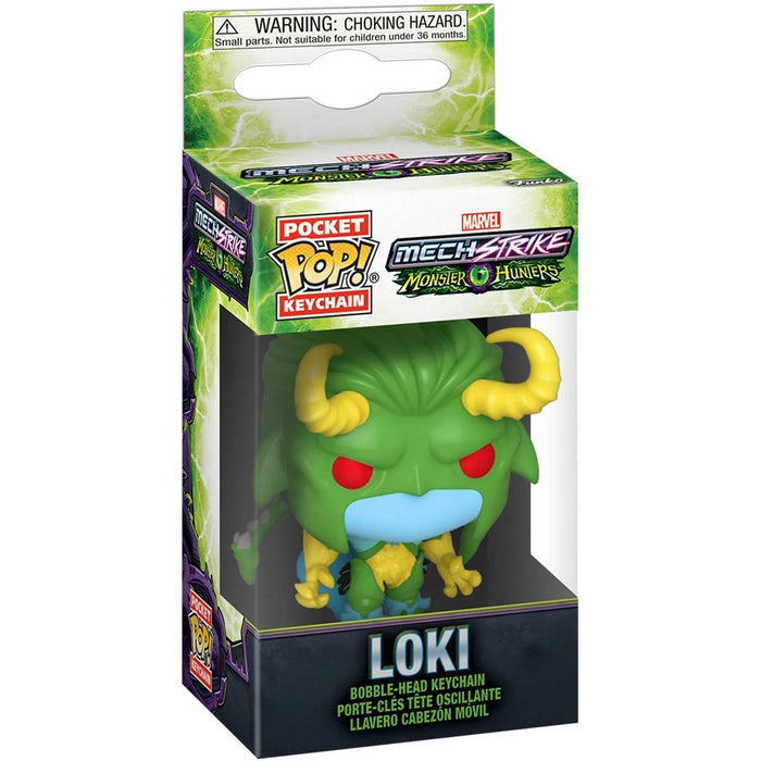 Funko Pop Keychain: Monster Hunters - Loki Llavero