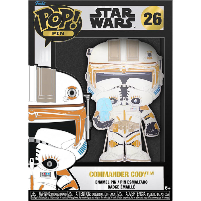 Funko Pop Pin: Star Wars: Commander Cody Esmaltado