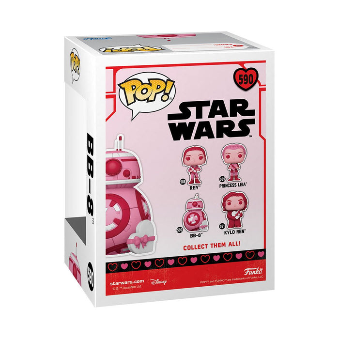 Funko Pop Star Wars: San Valentin - BB 8