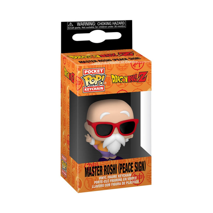 Funko Pop Keychain: Dragon Ball Z - Maestro Roshi Llavero