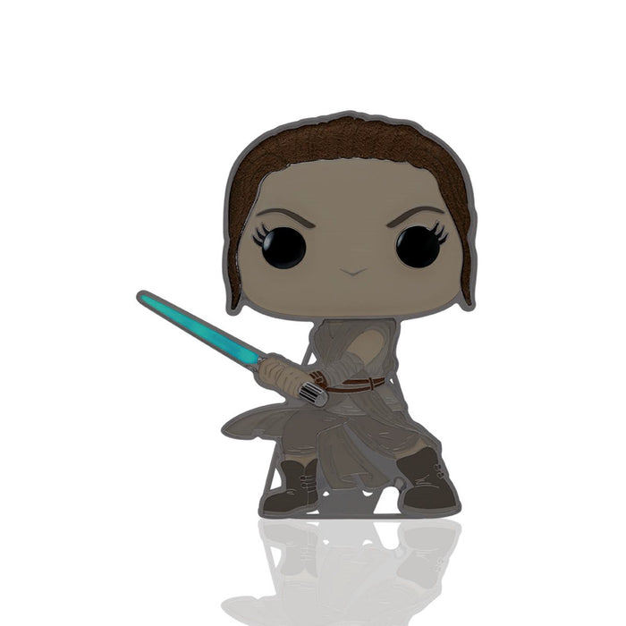 Funko Pop Pin: Star Wars - Rey Esmaltado