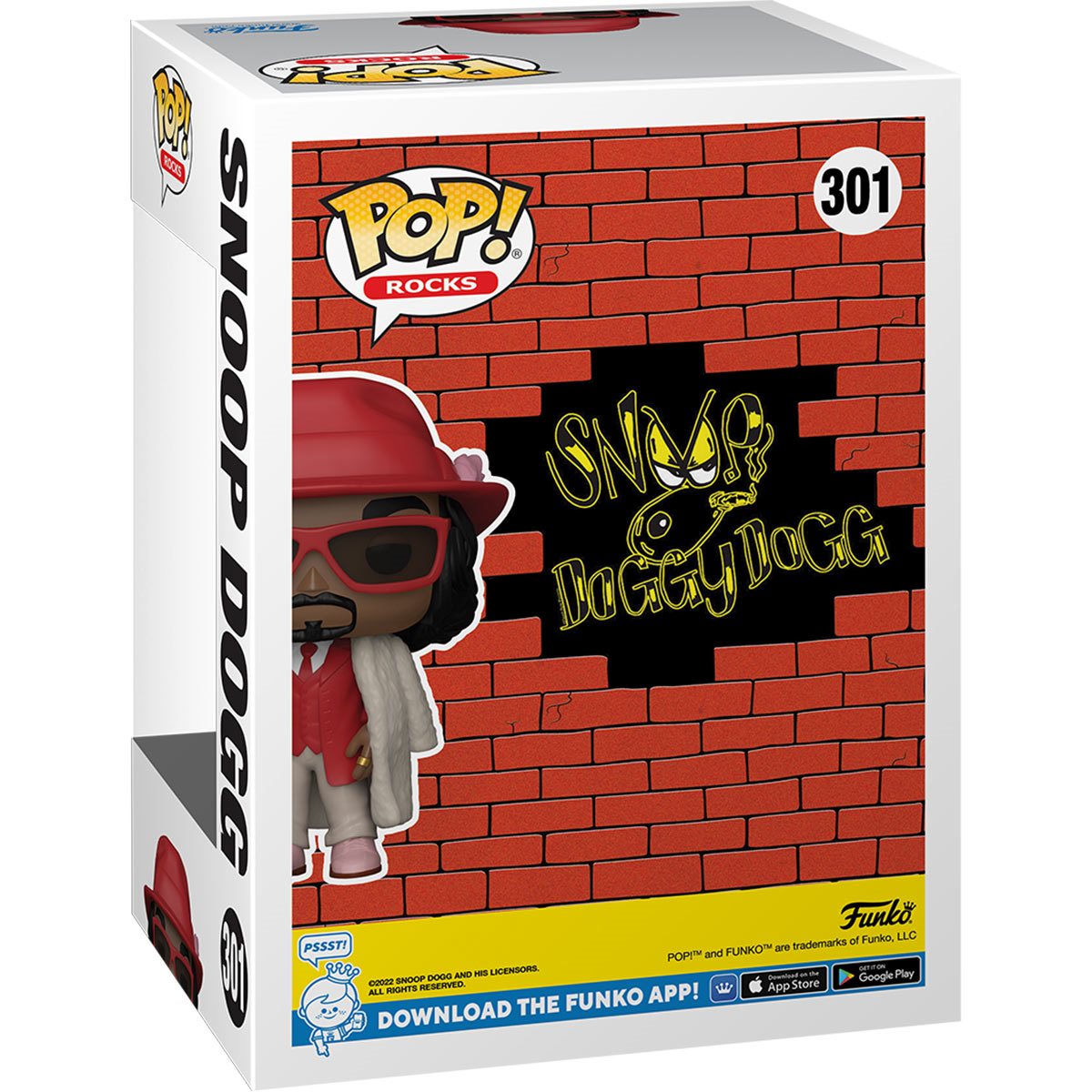 Funko Pop Rocks: Snoop Dogg con Abrigo