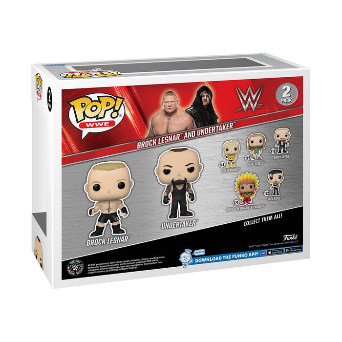 Funko Pop WWE: WrestleMania 30 - Brock Lesnar vs Undertaker 2 Pack