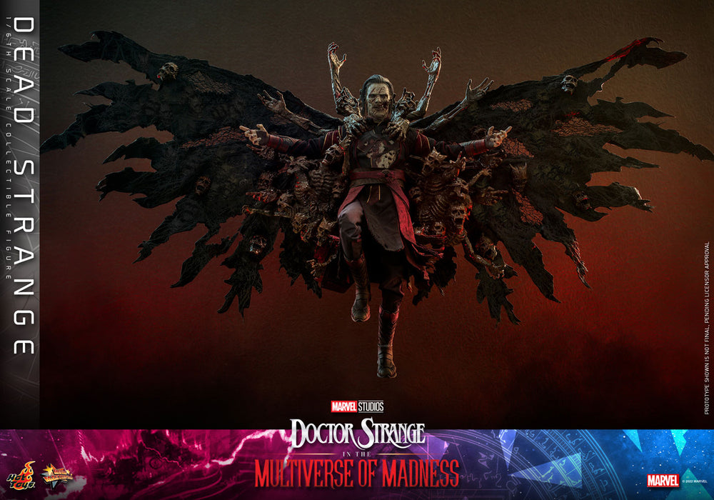 Hot Toys Movie Masterpiece Series: Marvel Doctor Strange Multiverse of Madness - Dead Strange Escala 1/6